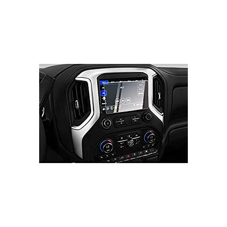 Car Touchscreen Navigation Touch Screen Protector, HD Clear Tempered Glass 9H Scratch Resistance (8IN)