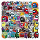 100 Pcs Graffiti Anime Waterproof Trendy Adult Stickers