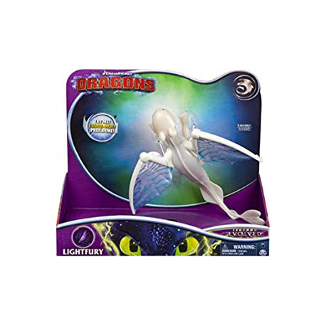 Lightfury Deluxe Dragon with Lights and Sounds, for Kids Aged 4 and Up