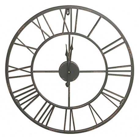 Roman Numeral Clock Quartz Movement 24 x 24 x 1 Inches