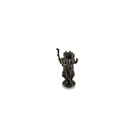 Triple Form Hecate Greek Goddess of Magic Statue