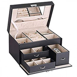 20 Section Jewelry Organizer Box