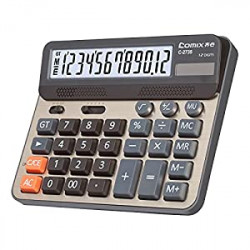 Calculator, Large Computer Keys, 12 Digits Display