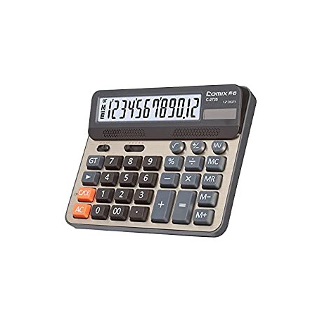 Calculator, Large Computer Keys, 12 Digits Display