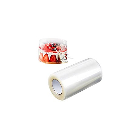 Cake Collars Transparent Acetate Sheets Roll(4.7 x 394inch)