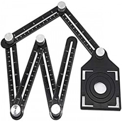 6 Fold Measuring Tool for DIY Handymen Builders Carpenters, Tilers, Craftsmen