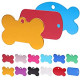 Customize Personalized pet Tags, 10 Colors, 24 Pieces
