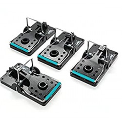 Set of 4, Reusable Indoor Pest Control Solutions for Trapping Large Rats
