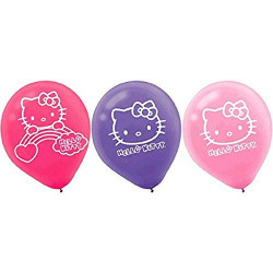 Hello Kitty Rainbow, 6-Count, Printed Balloons