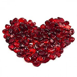 Big Red Glass Crystal Stone