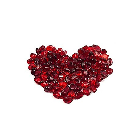 Big Red Glass Crystal Stone