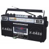 QFX J-22UBK ReRun X Radio and Cassette to MP3 Converter - Black