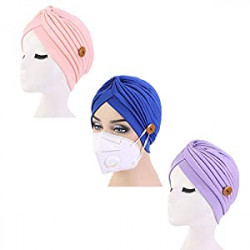 Button Headbands, Side Button Caps Hats
