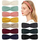 Headbands Soft Knitting 10 pc