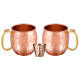 Pack 2 of 16 Ounce Food Safe Mug For Cocktail, Vodka
