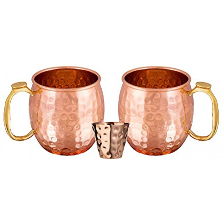 Pack 2 of 16 Ounce Food Safe Mug For Cocktail, Vodka