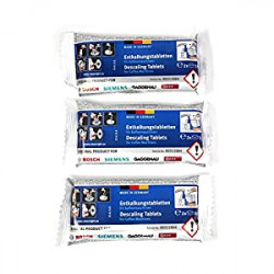 Pack 3 of Bosch Original Tassimo Descaling Tablets (1 Box Of 6 Tablets) C/W