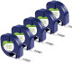 LT-100H QX50 Label Maker, 1/2 Inch x 13 Feet (5 Pack)