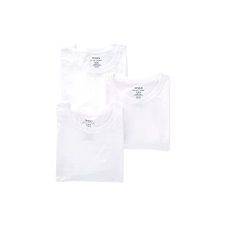 Polo Ralph Lauren Men's Classic Crew Neck Undershirts 3-Pack