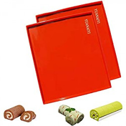 Baking Tray Pastry Mat Pizza Cookies Mould（set of 2）