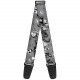 Guitar Strap Nightmare Before Christmas Jack Sally