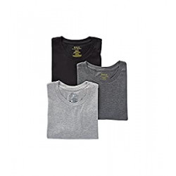 Polo Ralph Lauren Men's Classic Crew Neck Undershirts 3-Pack