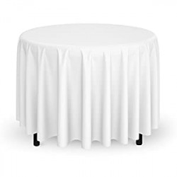 120" Round Premium Tablecloth