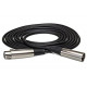XLR-115 XLR3F to XLR3M Balanced Interconnect Cable, 15 Feet