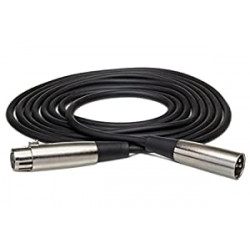 XLR-115 XLR3F to XLR3M Balanced Interconnect Cable, 15 Feet