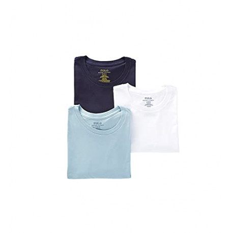 Polo Ralph Lauren Men's Classic Crew Neck Undershirts 3-Pack