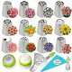 Cake Decorating Supplies Kit Flower Frosting tips Set 12