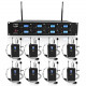 Pyle Professional 8 Channel UHF Wireless Microphone