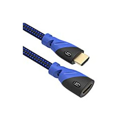 HDMI Extender - Male to Female, Extension Cable (15 Feet)