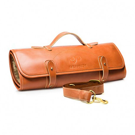 Chef Knife Roll Bag Holds 10 Knives and Cooking Tools