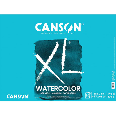 Canson XL Series Watercolor Textured Paper Pad for Paint