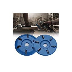 2Pack 90mm Six Teeth Wood Carving Disc Tool