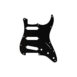 Fender Modern Pickguard, Stratocaster, 11-Hole - Black