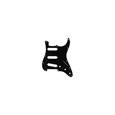 Fender Modern Pickguard, Stratocaster, 11-Hole - Black