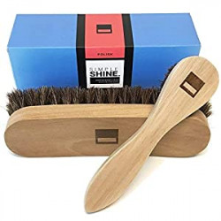 Shoe Shining Bristle Brushes and Dauber Kit