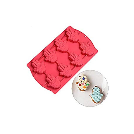 Hamsa Hand Silicone Mold Hand of Fatima Cake Cupcake Muffin Baking