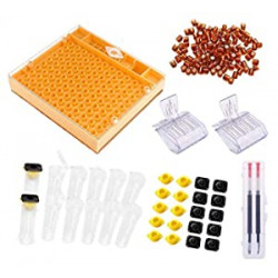 Kit for Apiculture HNDTM Bee Cage Catcher Clips Cell Cup kit Beekeeping Grafting Tool  Beekeeping Supplies