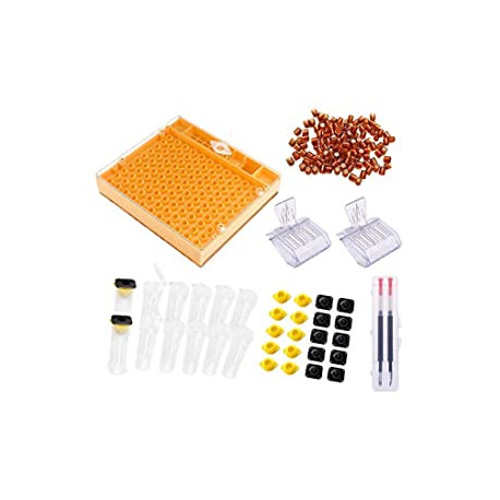Kit for Apiculture HNDTM Bee Cage Catcher Clips Cell Cup kit Beekeeping Grafting Tool  Beekeeping Supplies