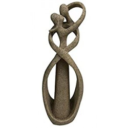 Abstract Characters The Lovers Statue Sculpture Sandstone Handmade Figurine Knick