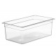 26 Quarts - 21 x 12.8 inch - Strong & Clear See-thought Polycarbonate