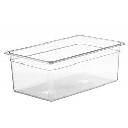 26 Quarts - 21 x 12.8 inch - Strong & Clear See-thought Polycarbonate