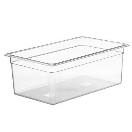 26 Quarts - 21 x 12.8 inch - Strong & Clear See-thought Polycarbonate