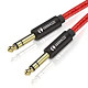 6.35mm (1/4) TRS to 6.35mm (1/4) TRS Stereo Audio Cable Male to Male (15ft / 5M)