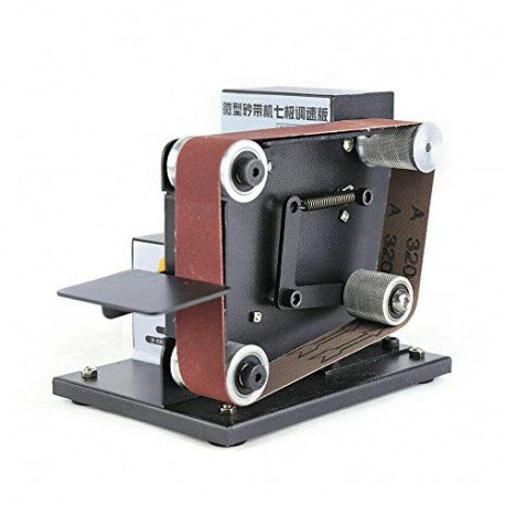 Mini Electric Belt Sander Portable Machine 8000rpm Grinder