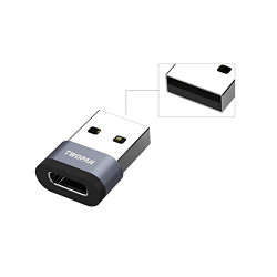 USB C Female to USB A Male Adapter (1 pc)