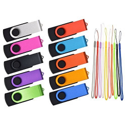1GB Flash Drive 10 Pack USB 2.0